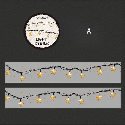 Colorful String Lights Tape