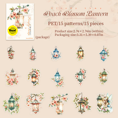 Firefly Lamp Stickers