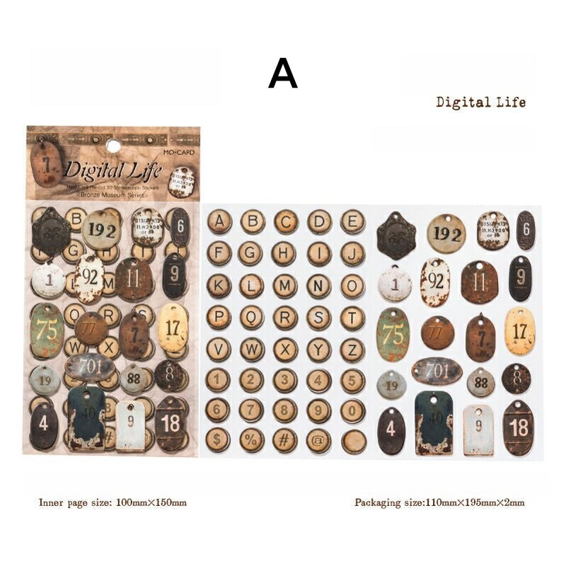 Ancient Bronze Museum stickers