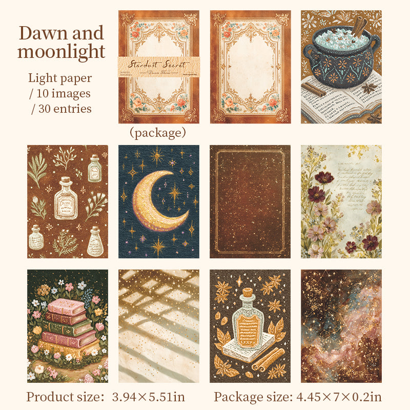 Stardust Secret Scroll Papers