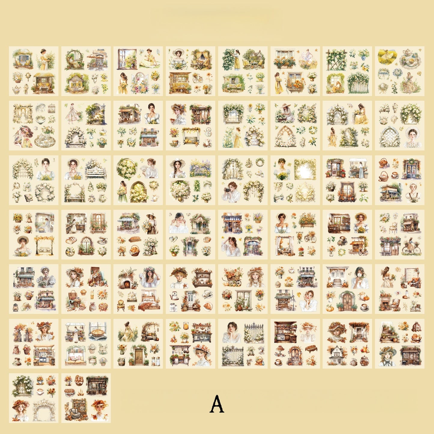 Dreamlike World Sticker Book
