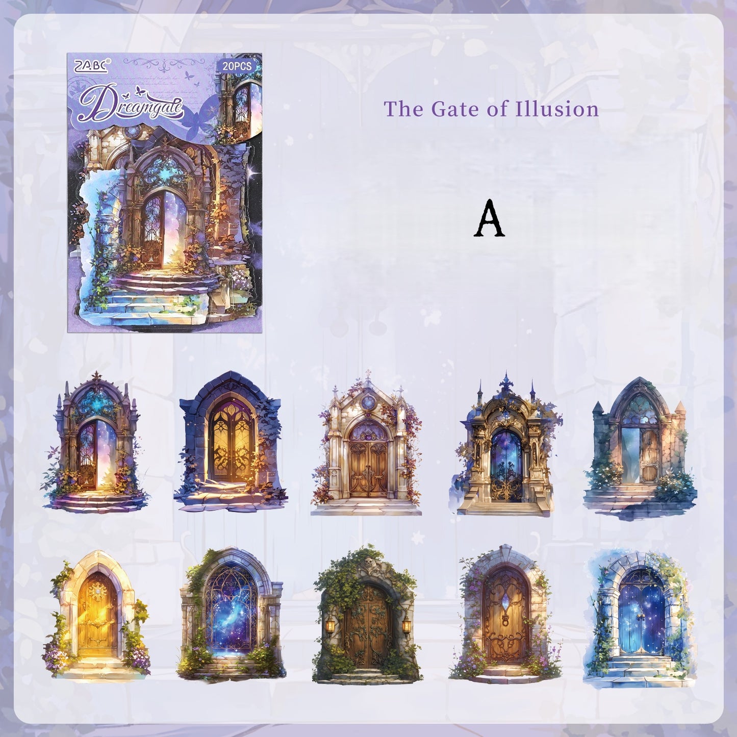 Magical Journey Adventure Stickers