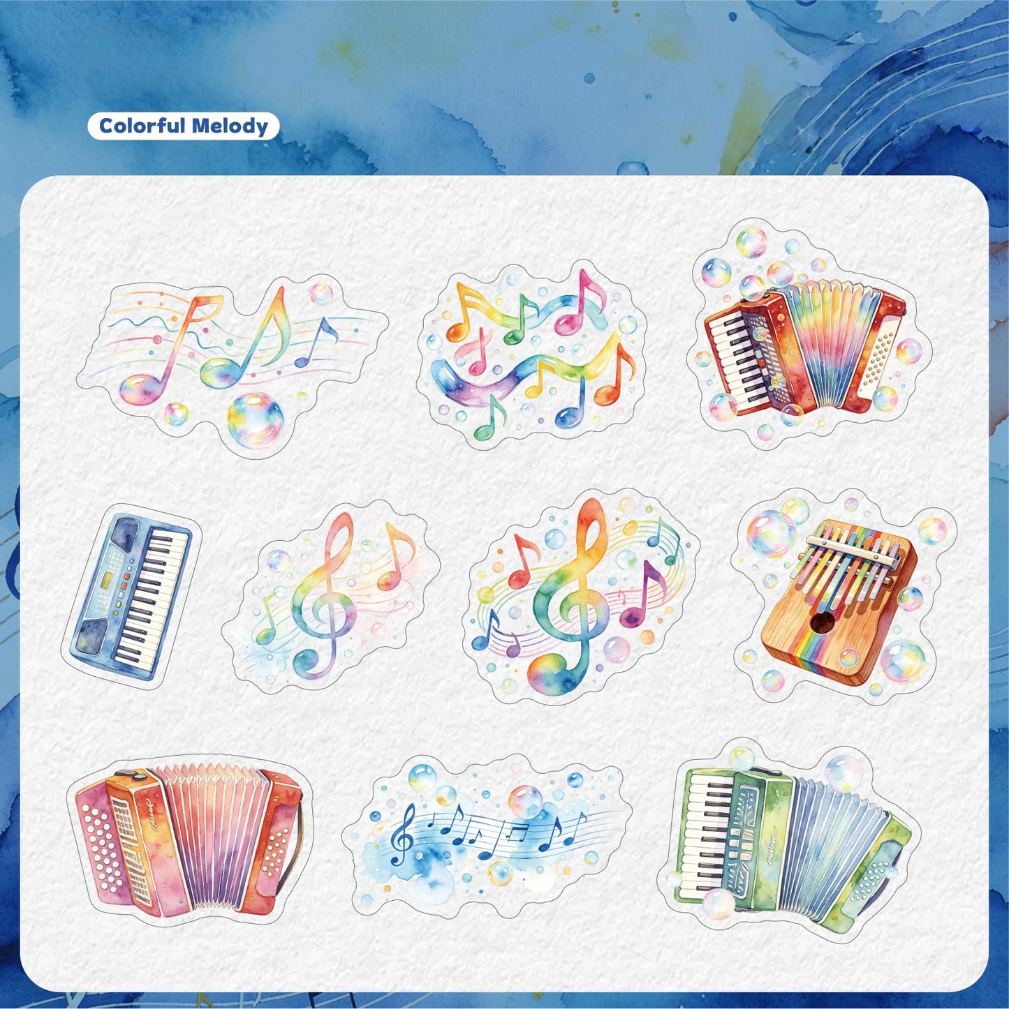 Color Notes Stickers