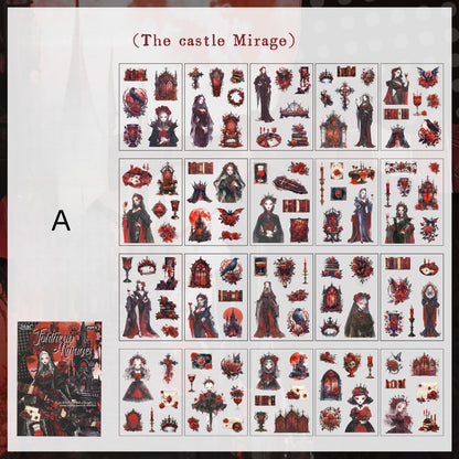 Dark Night Hymn Sticker Book