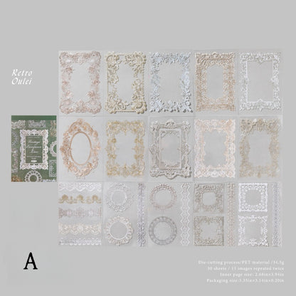 Lace Museum Sticker Book