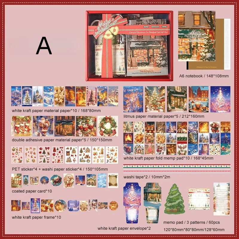 Neon Christmas Night Gift Box