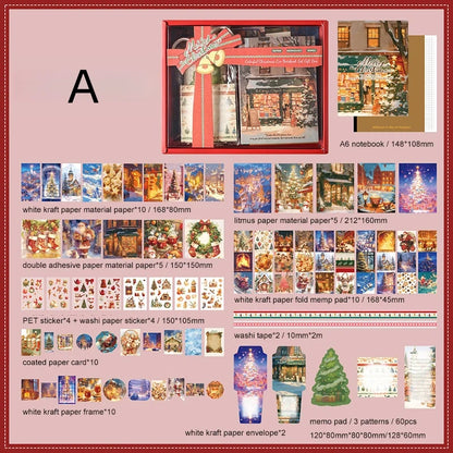 Neon Christmas Night Gift Box