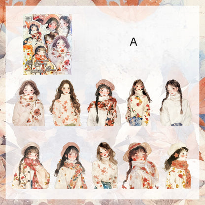 Gentle Breeze and Shadows Stickers