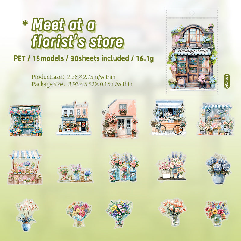 Holiday Outing Stickers