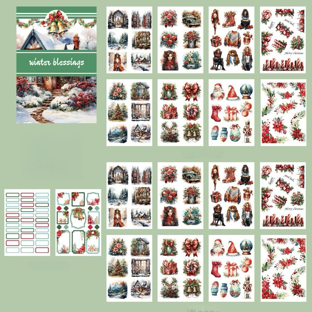 Festive Creative Sticker Book