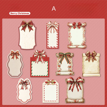 Holiday Handwritten Note Stickers