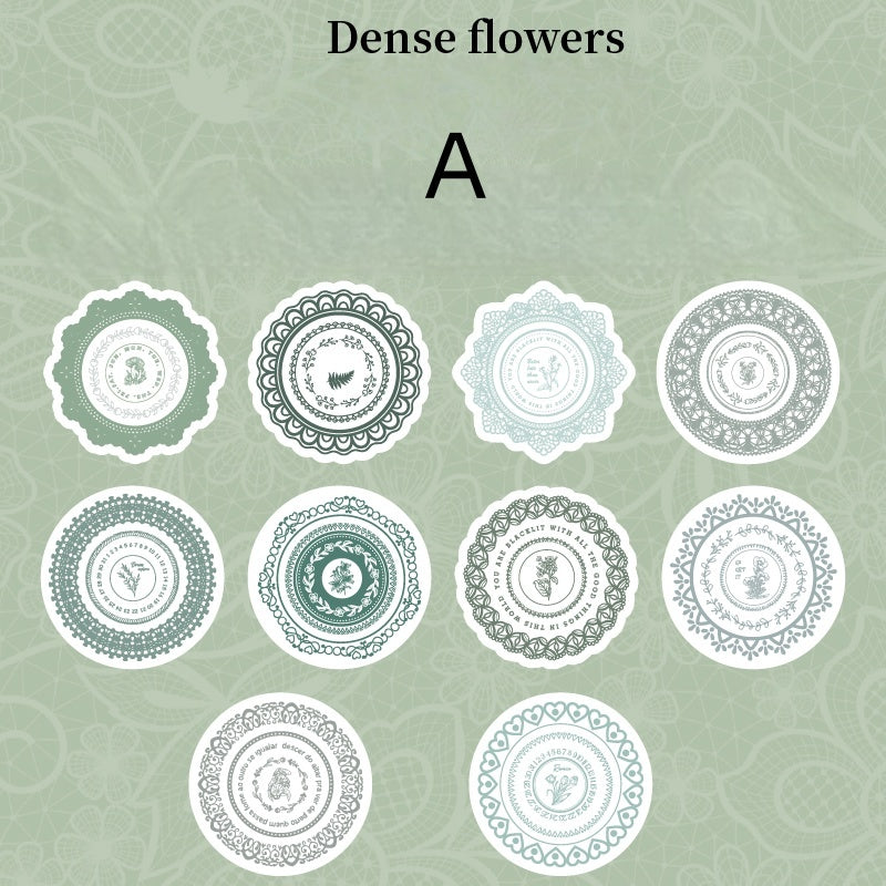 Floral Lace Stickers