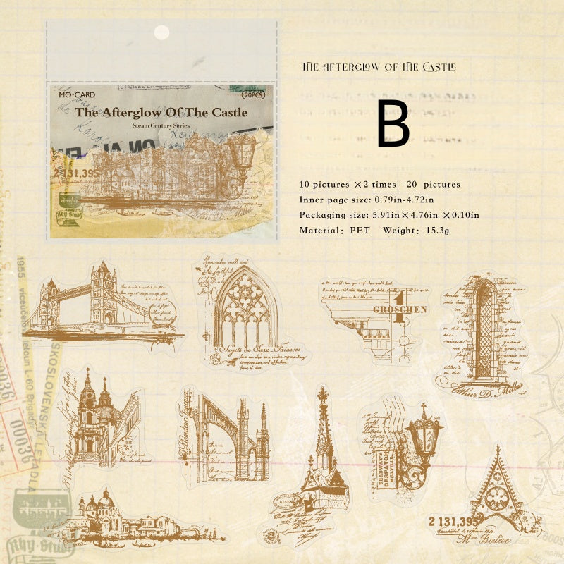 Steampunk Century Stickers