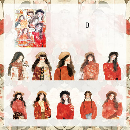 Gentle Breeze and Shadows Stickers