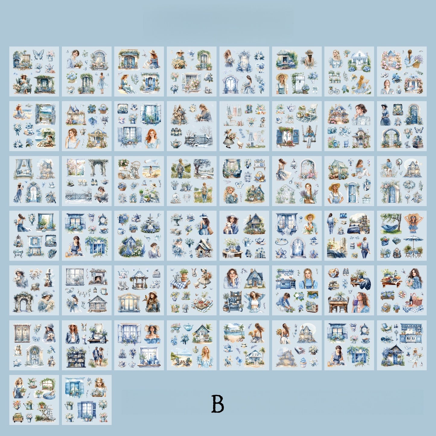 Dreamlike World Sticker Book