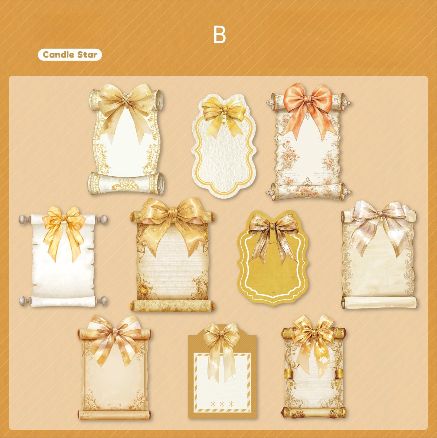 Holiday Handwritten Note Stickers