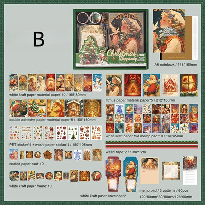 Neon Christmas Night Gift Box