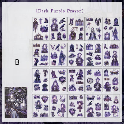 Dark Night Hymn Sticker Book