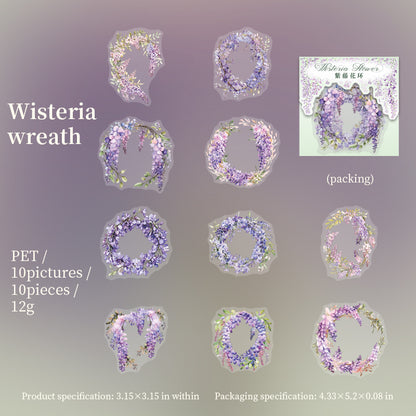 Wisteria Dreams Stickers