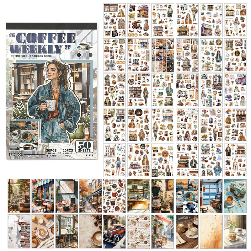 Slow Living Sticker Book