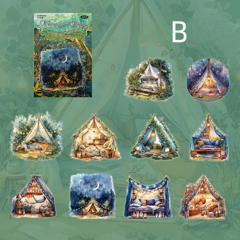 Whispers Of Light Stickers