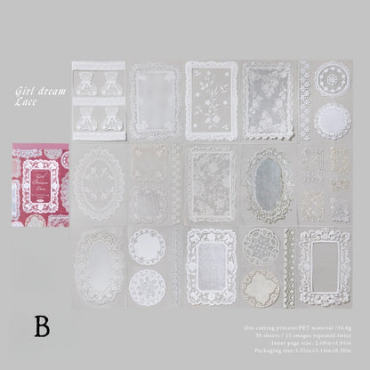 Lace Museum Sticker Book