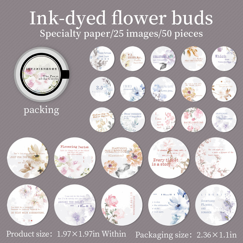 Circle of Poetry Sticker