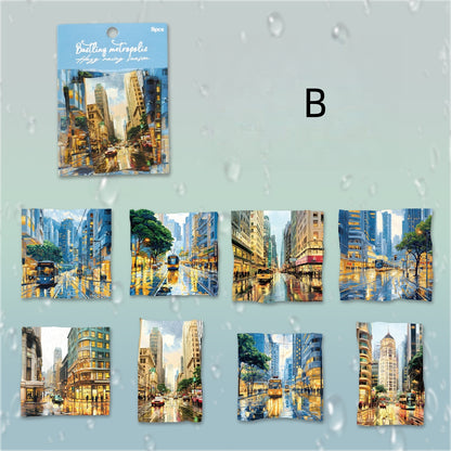 Misty Rainy Season Stickers