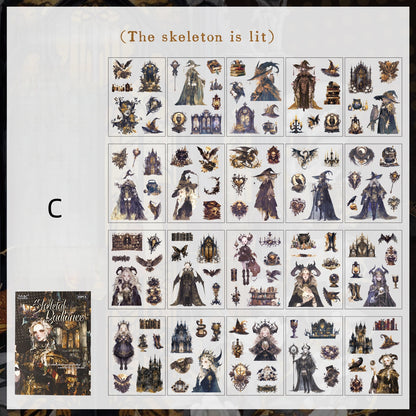 Dark Night Hymn Sticker Book