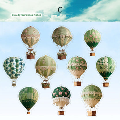 Hot Air Balloon Stickers