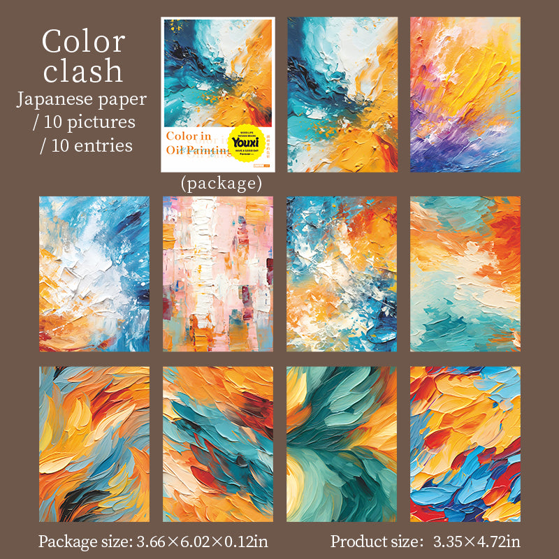 Colors in Oil Paintings Papers
