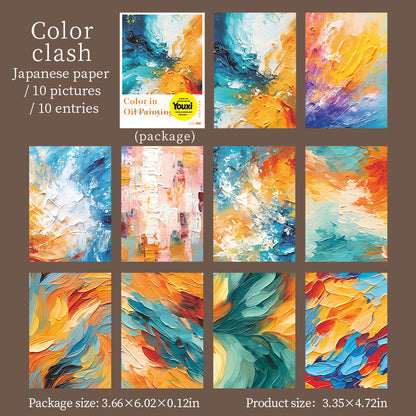 Colors in Oil Paintings Papers