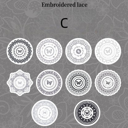Floral Lace Stickers