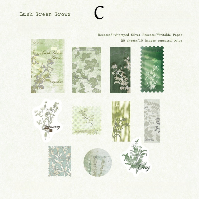 Light Between Leaves Stickers