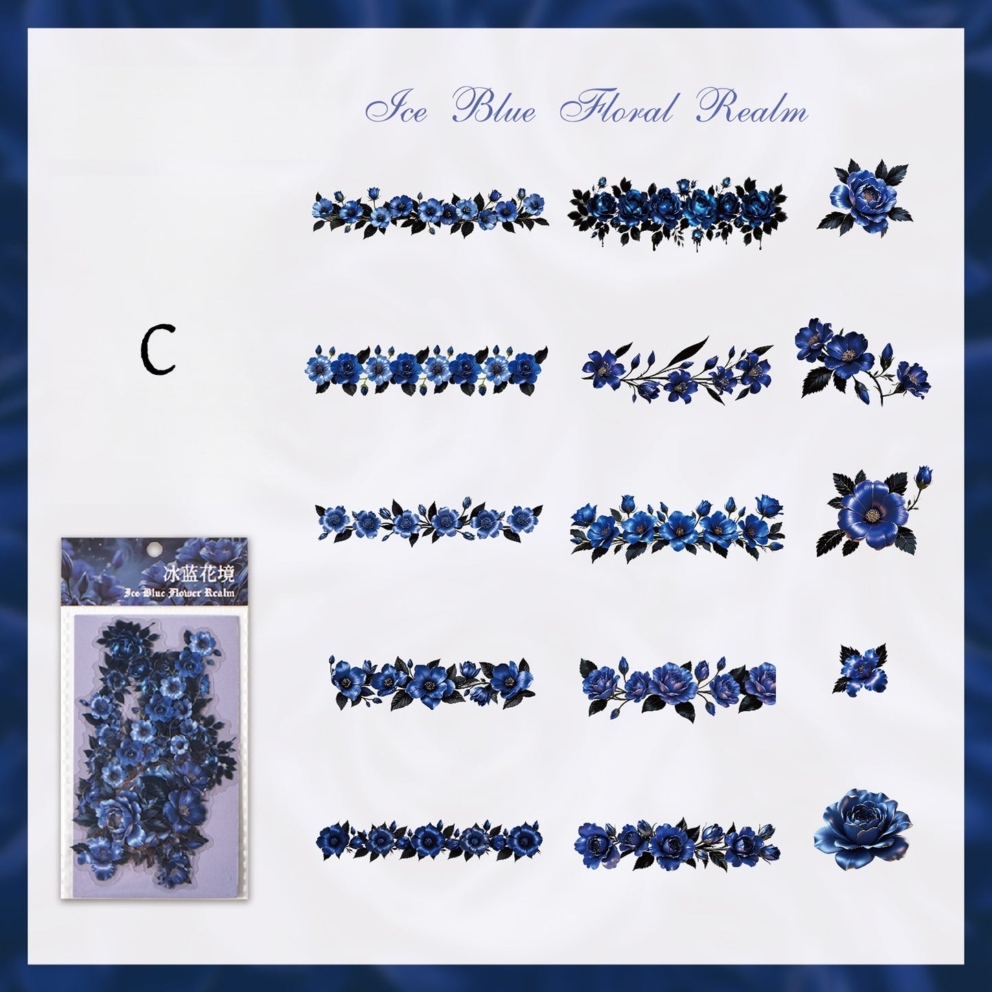 Blooming Art Stickers