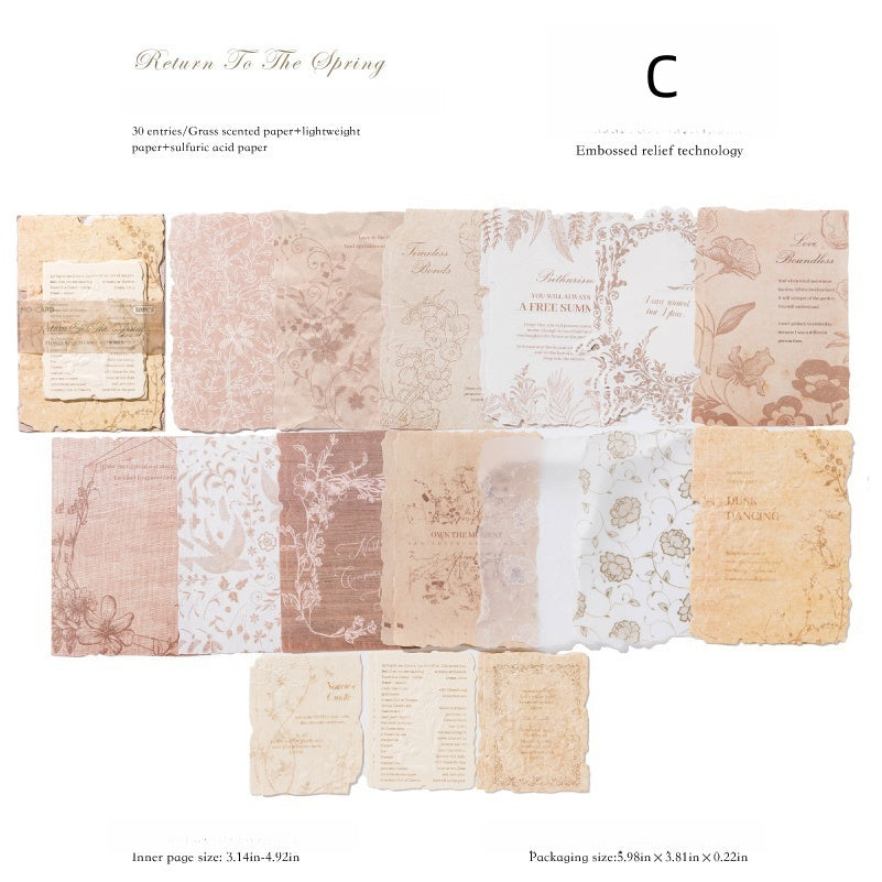 Floral Whispers Paper