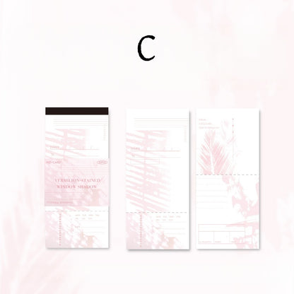 Fleeting Light Moments Memo Pad