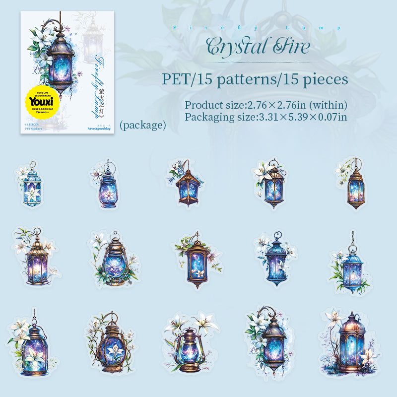 Firefly Lamp Stickers