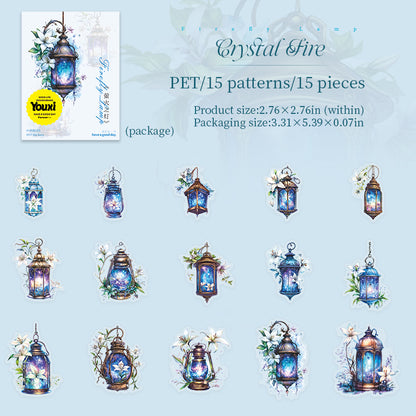 Firefly Lamp Stickers