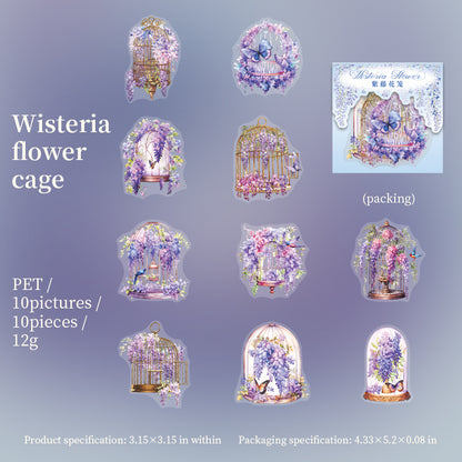Wisteria Dreams Stickers