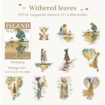 Island Stroll With You Stickers