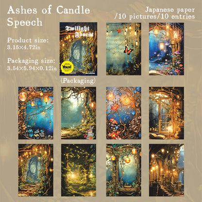 Twilight Forest Washi Sticker