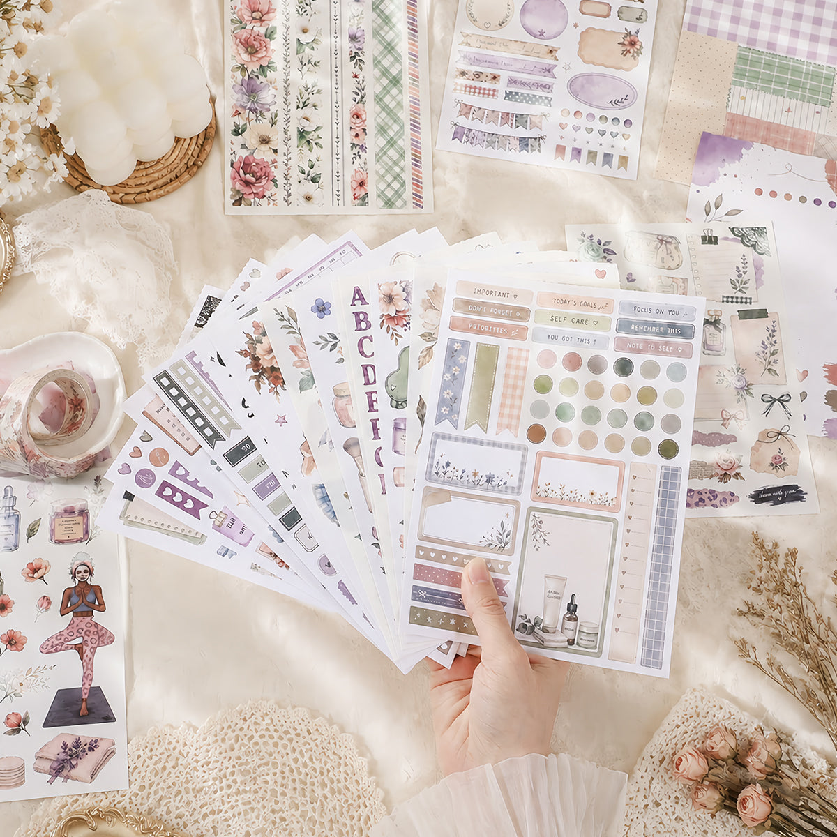 Beautiful Skin Sticker Book