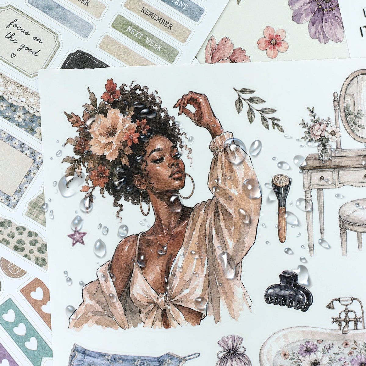 Beautiful Skin Sticker Book