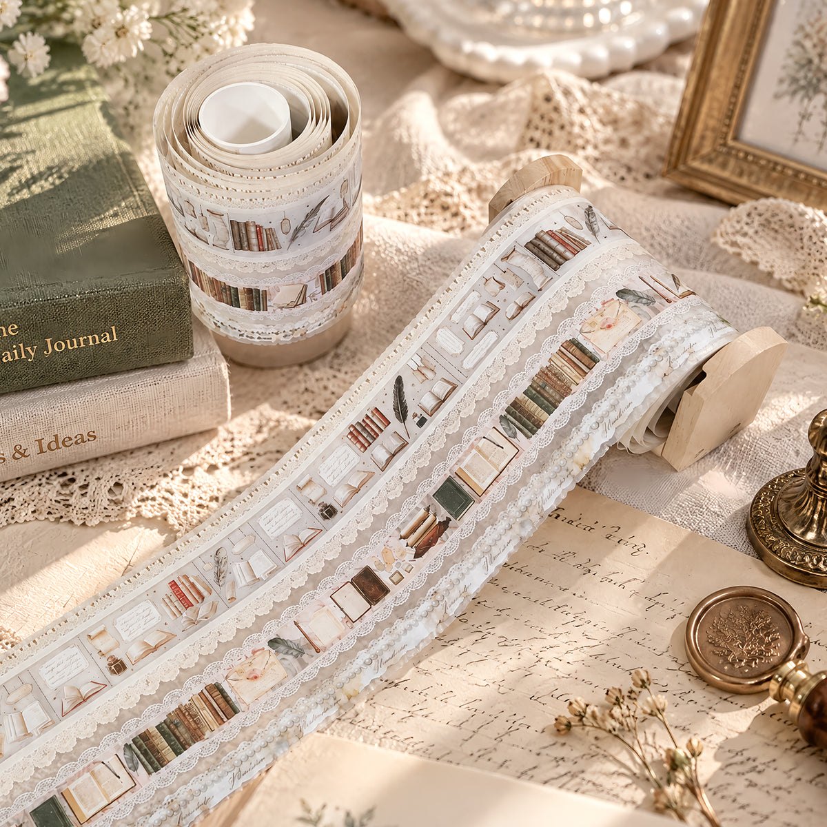 Quiet Bookshelf Tape Set