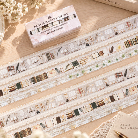 Quiet Bookshelf Tape Set