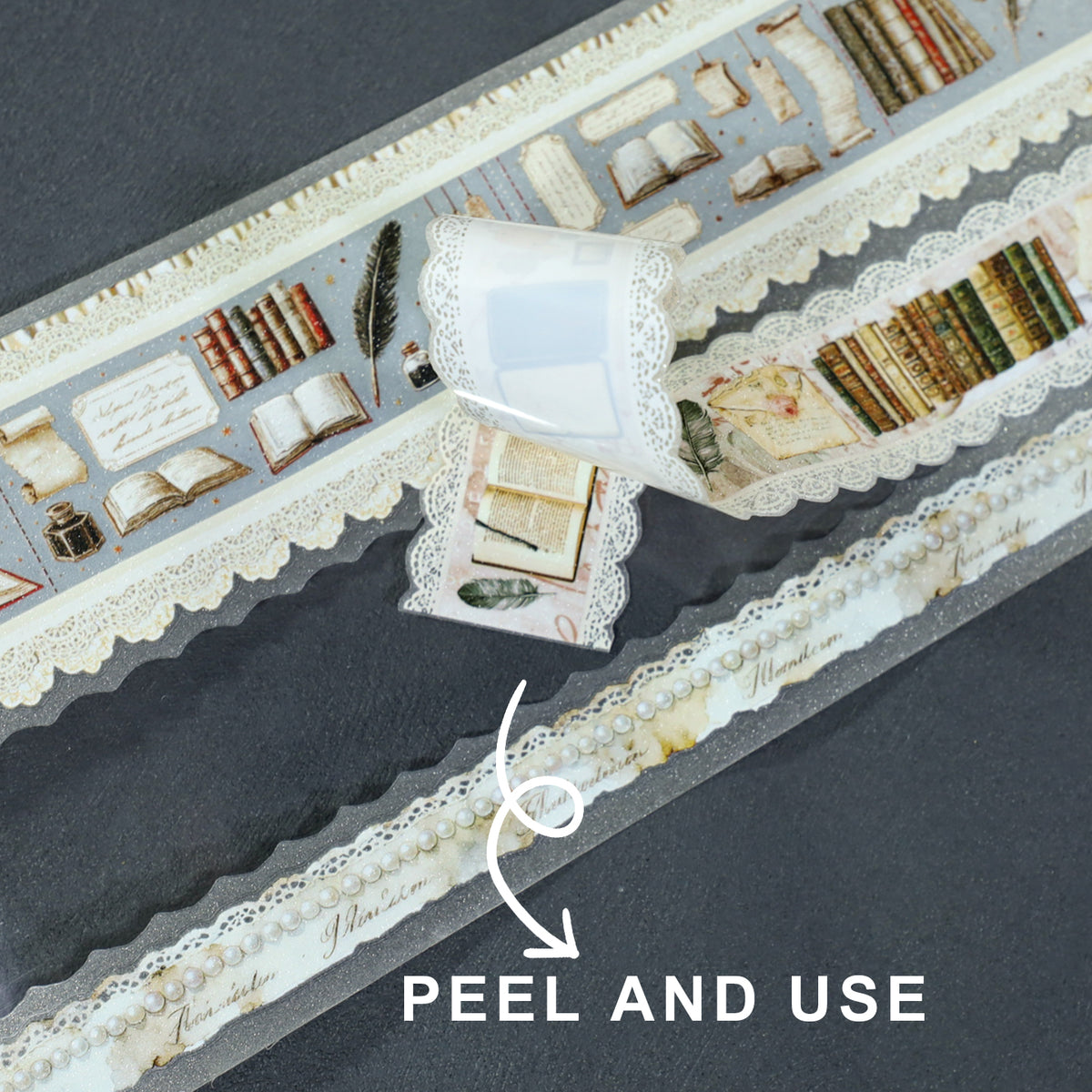 Quiet Bookshelf Tape Set