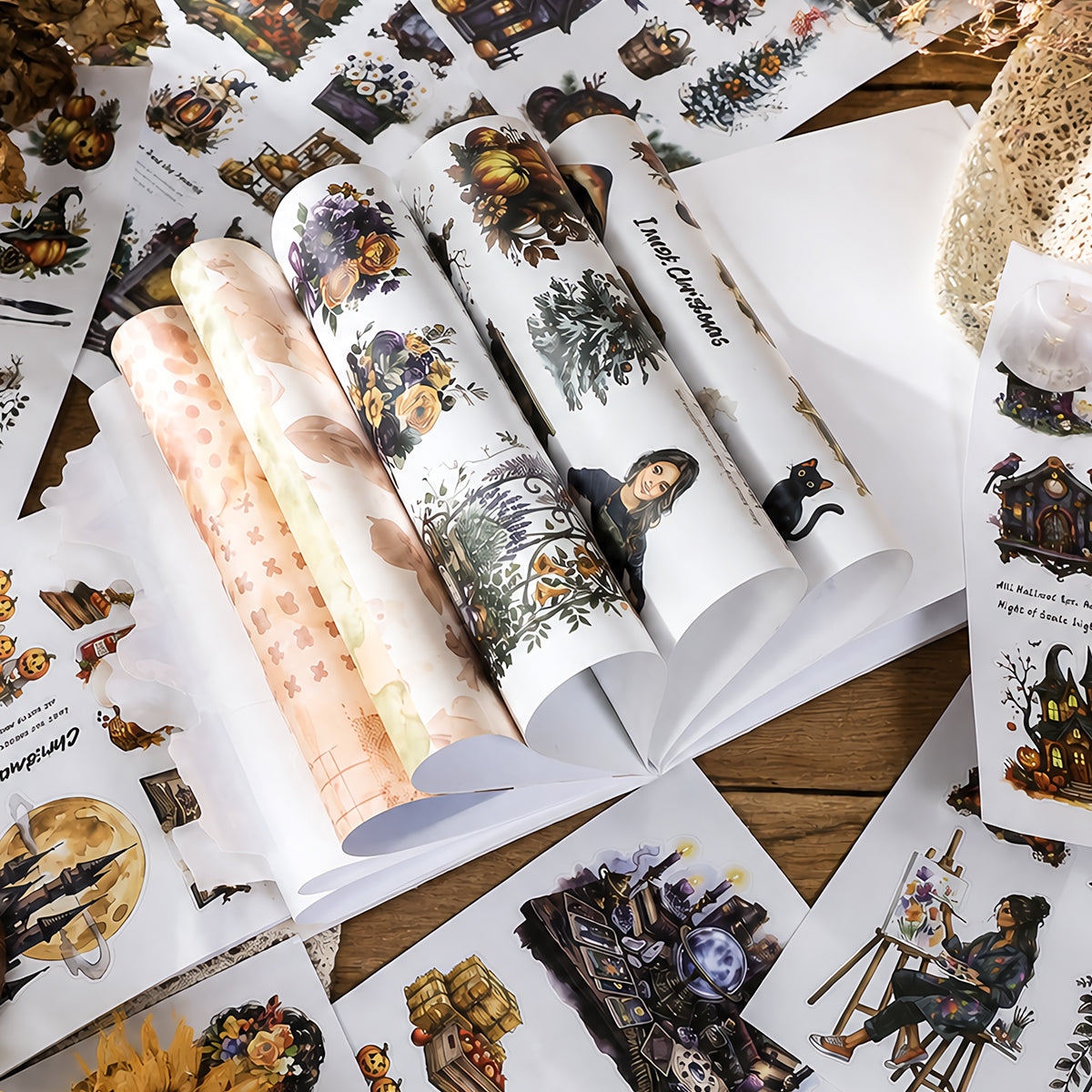 Pumkin and Spellbound Sticker Book