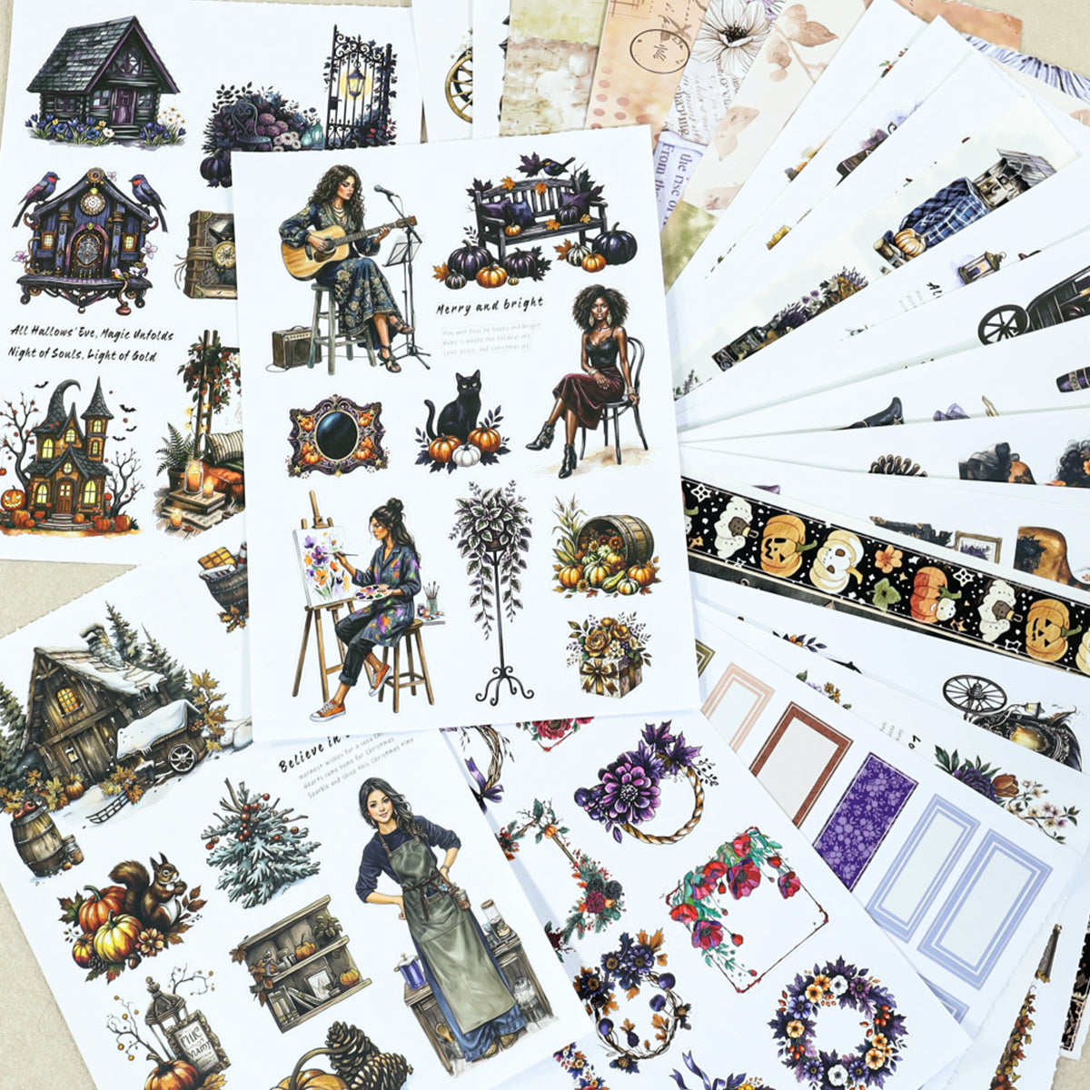 Pumkin and Spellbound Sticker Book
