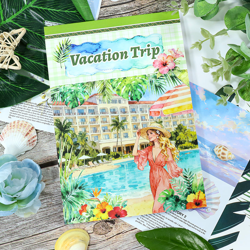 Vacation Trip Sticker Book